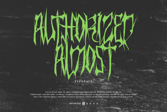 Authorized: Redefining Modern Edge in Display Typography