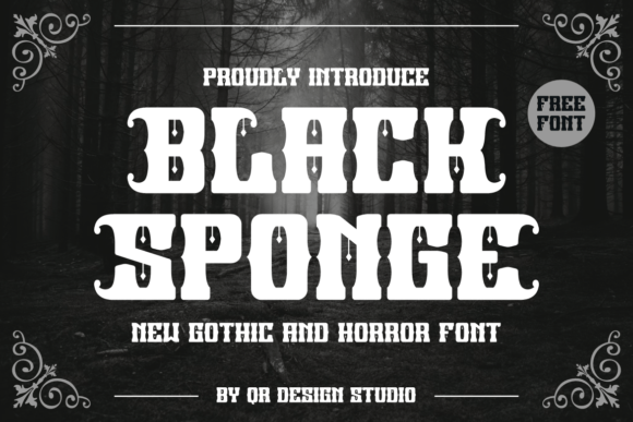 Black Sponge: The Bold Typeface That Commands Attention