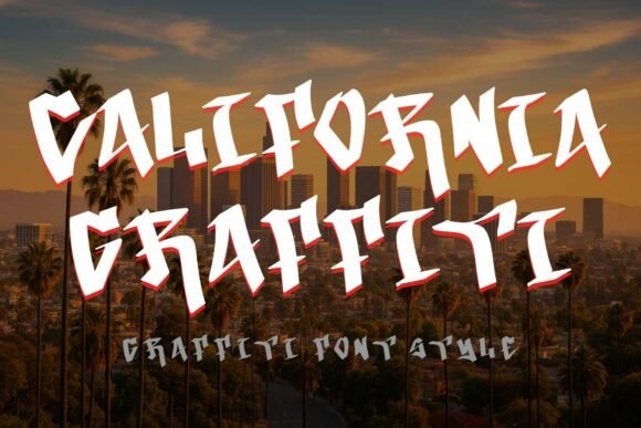 California Graffiti: Unleashing Bold Street Style in Your Projects