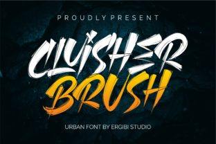 Cluisher Brush: Your Typographic Turbo-Boost for Bold Branding