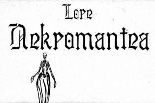 Exploring Lore Nekromantea: A Font with Dark Elegance