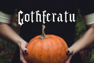 Gothferatu: A Typeface with Bite and Gothic Charm