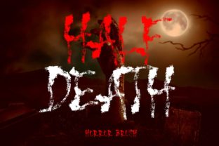 Half Death: Capturing the Essence of Horror in Display Typography