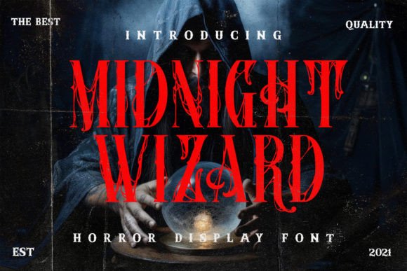 Midnight Wizard: Unleashing Dark Elegance in Your Designs