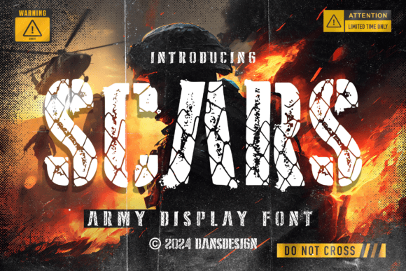 Scars: The Display Font That Commands Attention