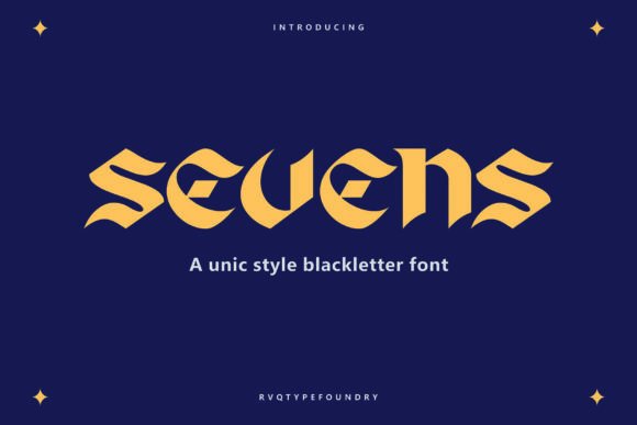 Sevens: The Distinctive Lowercase Twist for Modern Branding