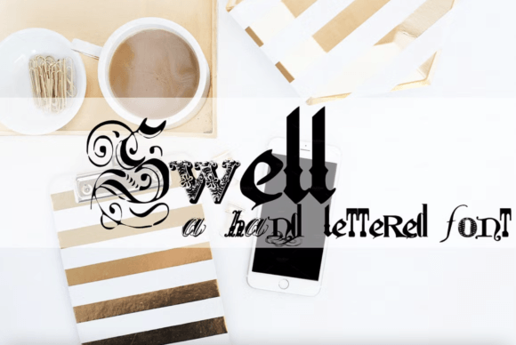 Swell: A Handcrafted Blackletter Font for Modern Brands