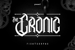 The Cronic: A Typeface Built for Impact