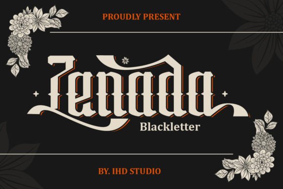 Zenada: A Typeface That Commands Attention